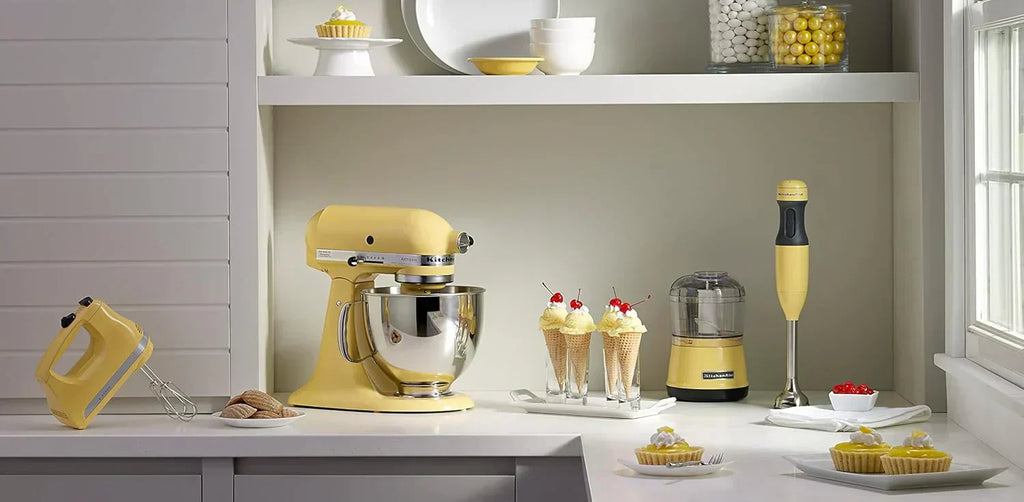 KitchenAid Artisan 5-Quart Tilt-Head Stand Mixer with Pour Flap